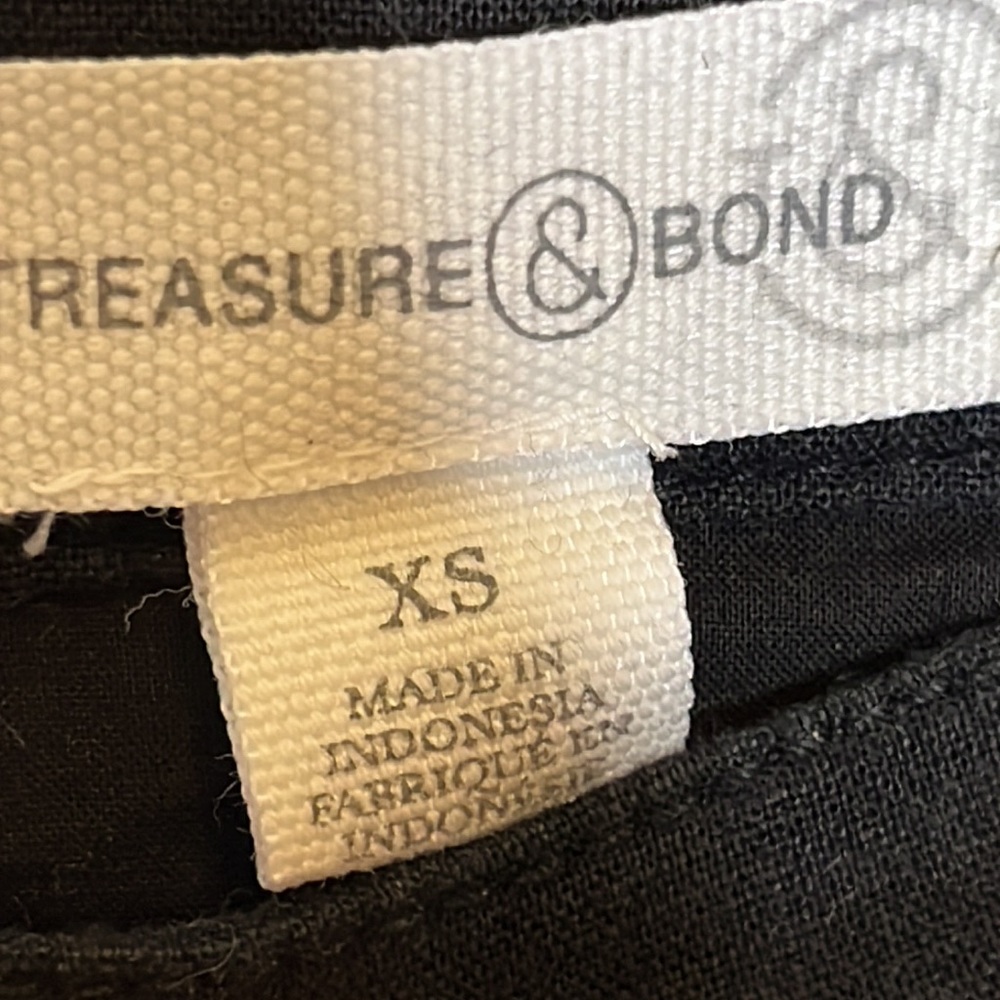 Treasure & Bond Linen Blend Midi Skirt - Picture 13 of 15